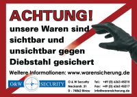 Warensicherungsaufkleber